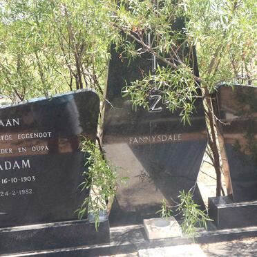 CALITZ Adam 1903-1982 &amp; Tassie VAN DYK 1908-2000