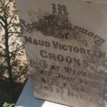 CROOKS Maud Victoreen -1902