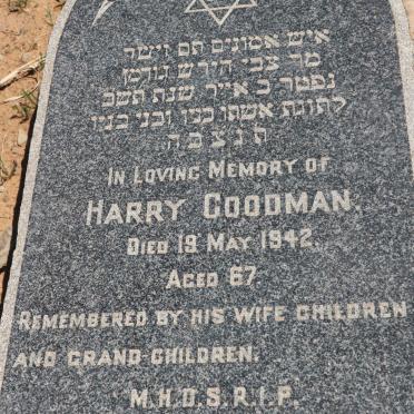 GOODMAN Harry -1942