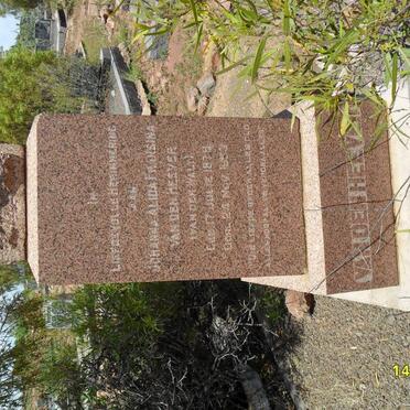 HEEVER Johanna Alida Fransina, van den nee VAN DER WALT 1878-1953  