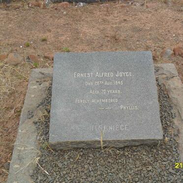 JOYCE Ernest Alfred -1945