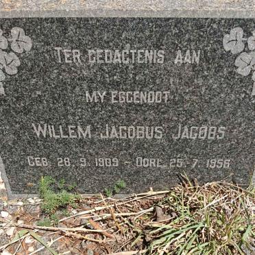 JACOBS Willem Jacobus 1909-1956