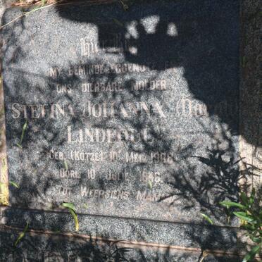 LINDEQUE Stefina Johanna nee KOTZE 1908-1946