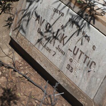 LUTTIG David J.K. 1860-1936