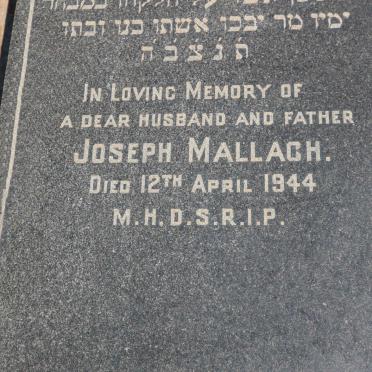 MALLACH Joseph -1944