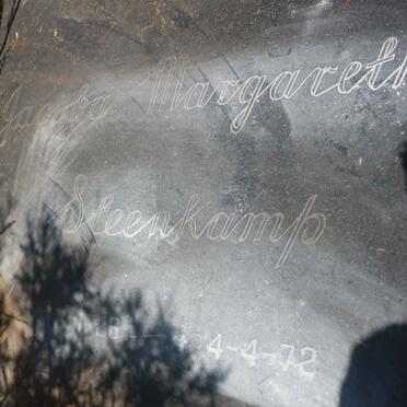 STEENKAMP Jacoba Margaretha 1926-1972