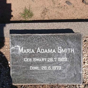 SMITH Maria Adama nee SWART 1903-1973