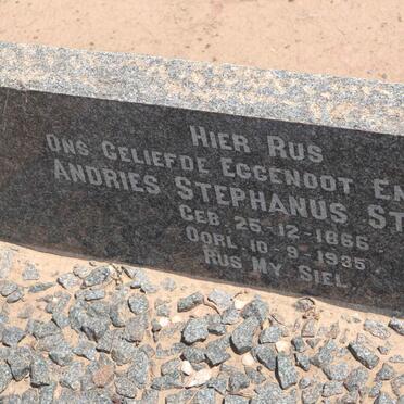 STRYDOM Andries Stephanus 1866-1935