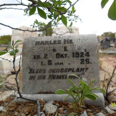 WET Charles Henry Ochse, de 1924-1926