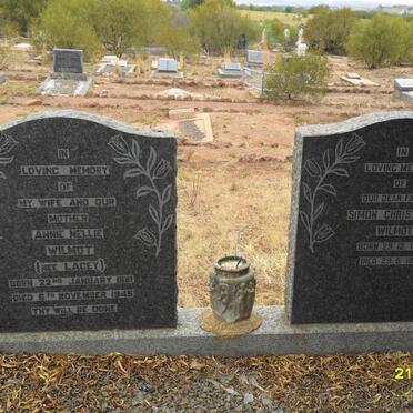 WILMOT Simon Christopher 1873-1960 &amp; Annie Nellie LACEY 1881-1945