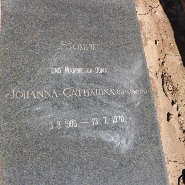 ? Izak Cornelius 1907-1966 &amp; Johanna Catharina SMITH 1908-1970