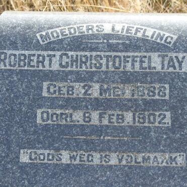 TAYLOR Robert Christoffel 1888-1902