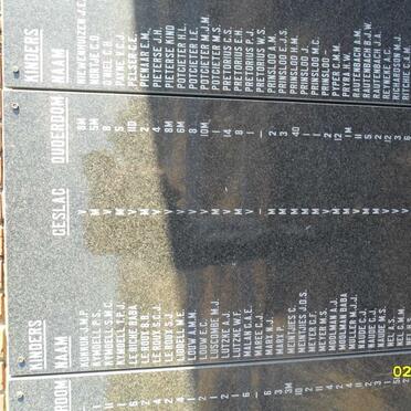 7. Memorial plaques / Gedenkplate