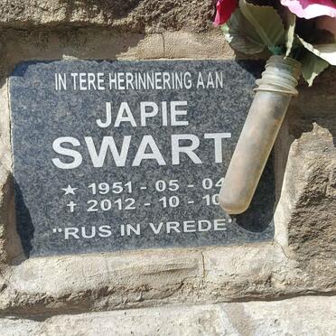 SWART Japie 1951-2012