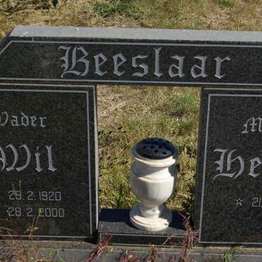 BEESLAAR Wil 1920-2000 &amp; Henna 1931-