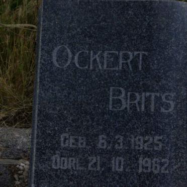 BRITS Ockert 1925-1962