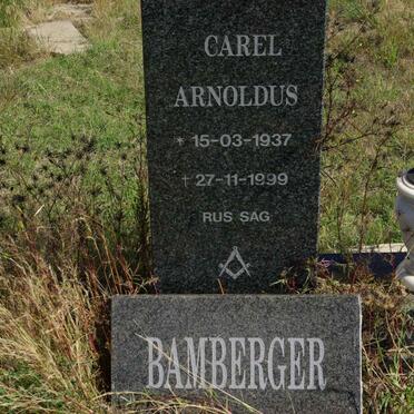 BAMBERGER Carel Arnoldus 1937-1999