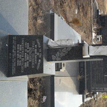 BUSCHER Franz Heinrich 1865-1953 &amp; Emmerenzia 1869-1953