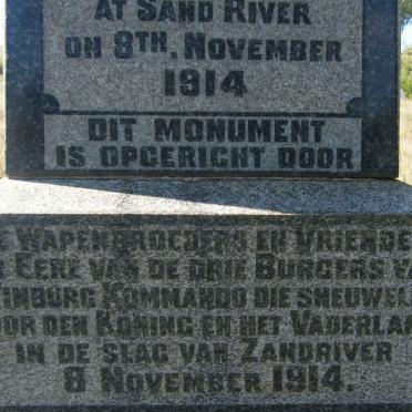 2. Winburg Memorial