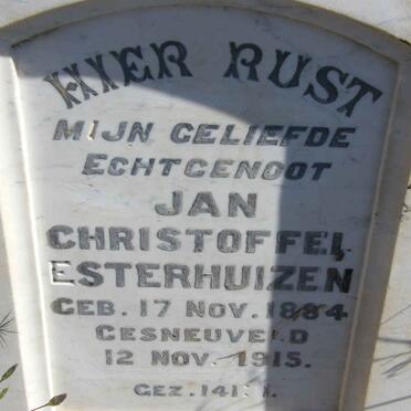 ESTERHUIZEN Jan Christoffel 1884-1915