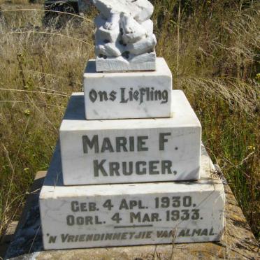 KRUGER Marie F. 1930-1933