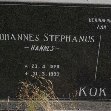 KOK Johannes Stephanus 1929-1999