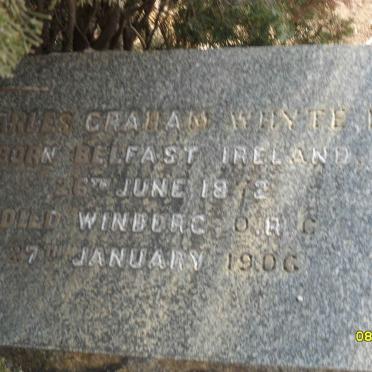 WHYTE Charles Graham 1872-1906