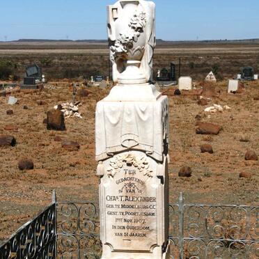 ALEXANDER Charles T. -1907