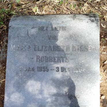 ROBBERTS Maria Elizabeth Kieser 1895-1934