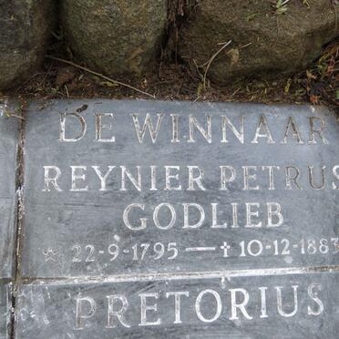 WINNAAR Reynier Petrus Godlieb, de 1795-1883