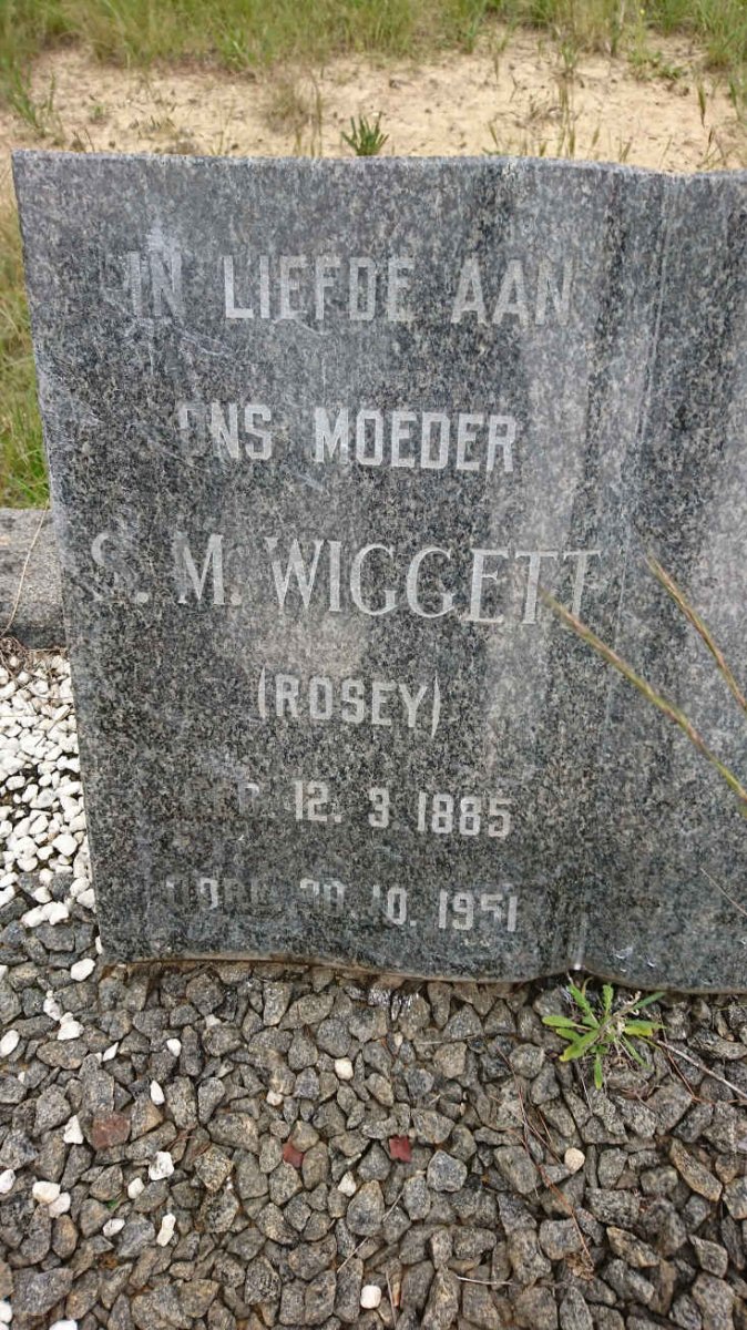 WIGGETT S.M. 1885-1951