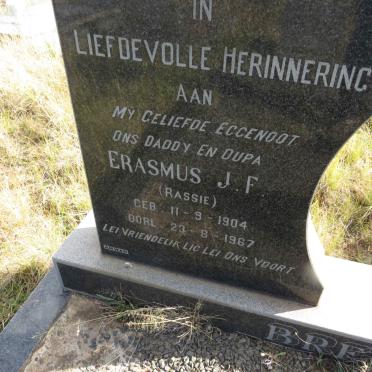 BREYTENBACH Erasmus J.F. 1904-1967 & Elsje Margaretha BOTHA 1906-1987_2