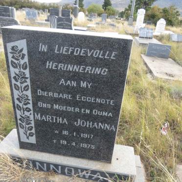 CONNOWAY Martha Johanna 1917-1975