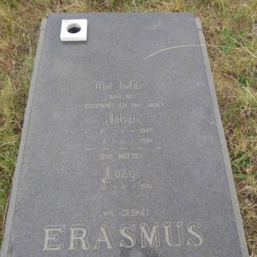 ERASMUS Johan 1945-1994 & Lozya 1941-