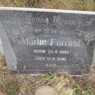 FORREST Martie 1905-1990