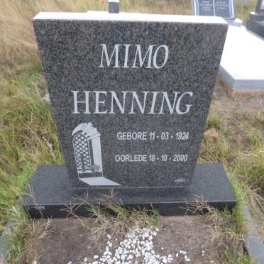 HENNING Mimo 1924-2000