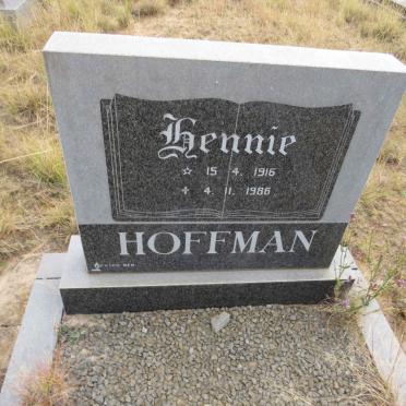 HOFFMAN Hennie 1916-1986