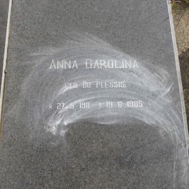 HOFFMAN Josias Eduard 1905-1998 & Anna Carolina DU PLESSIS 1911-1985_2