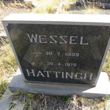 HATTINGH Wessel 1909-1975