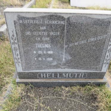 HELLMUTH Theunis 1891-1988