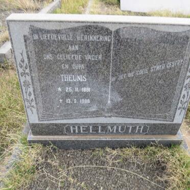 HELLMUTH Theunis 1891-1988