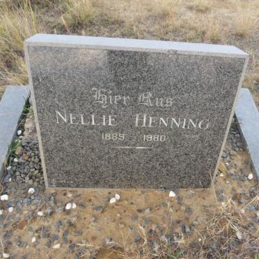 HENNING Nellie 1889-1980