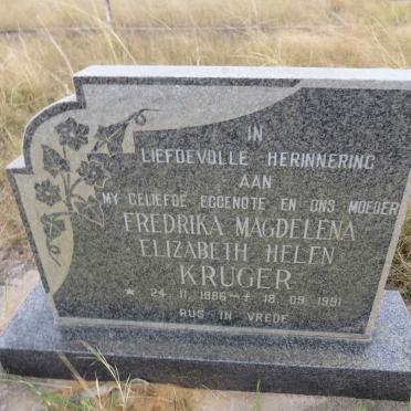 KRUGER Frederika Magdelena Elizabeth Helen 1966-1991