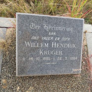 KRUGER Willem Hendrik 1885-1964