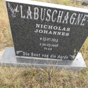 LABUSCHAGNE Nicholas Johannes 1914-1998