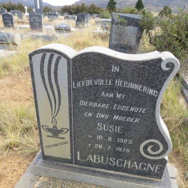 LABUSCHAGNE Susie 1923-1975