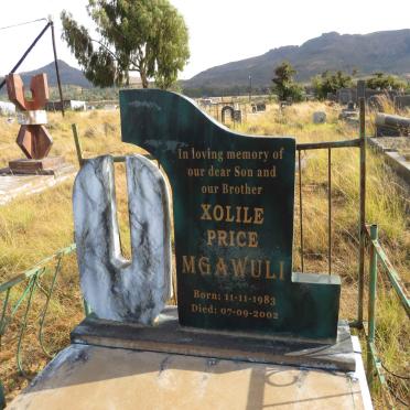MGAWULI Xolile Price 1983-2002