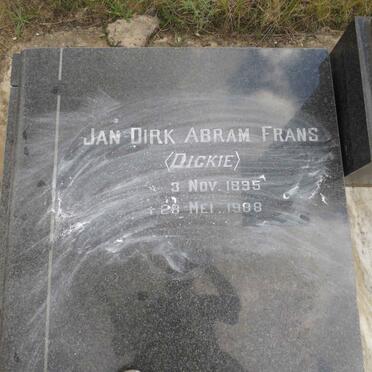 NIEKERK Jan Dirk Abram Frans, van 1895-1988 & Martha Lucia COETZEE 1895-1977_2