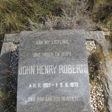 ROBERTS John Henry 1907-1973