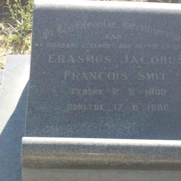 SMIT Erasmus Jacobus Francois 1900-1980 & Jacomina Josina NEL 1900-1955  _1